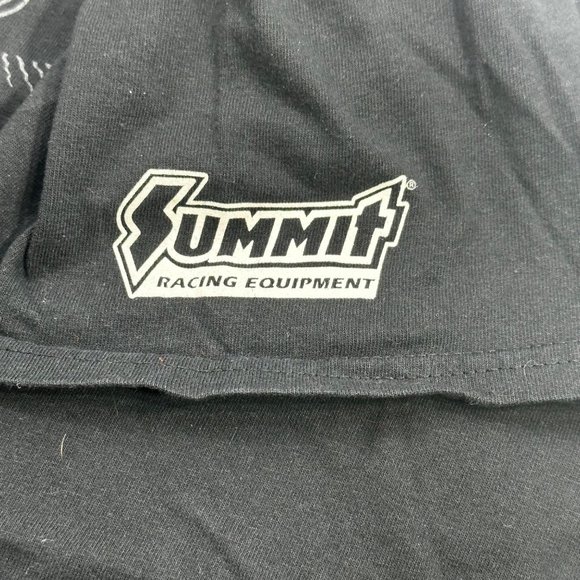 Summit Racing Equipment Men's Size Unknown Tee Shirt Black Preowned - Picture 5 of 11
